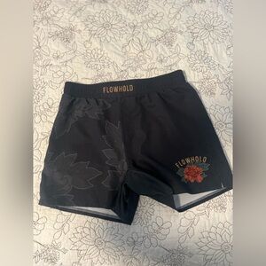 Flowhold Jiu Jitsu Strong Hands Fight Shorts Men’s Medium